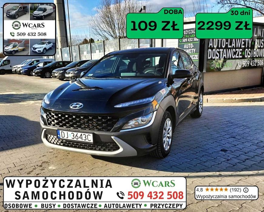 Wynajem samochodu osobowe wypożyczalnia samochodów auta bez kaucji