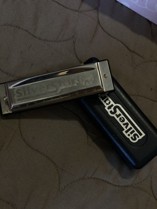 Губна гармошка Hohner M50410 A Silver Star