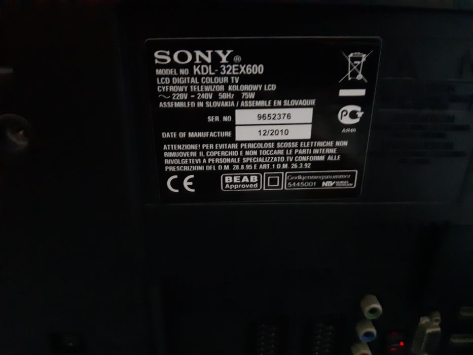 TV lcd sony 32 polegada