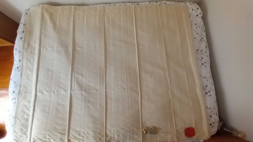 IKEA Painel Pano Cru 100% algodão 170cm x 140cm