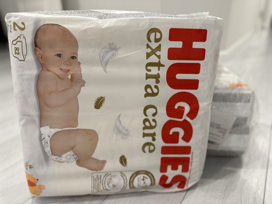 Памперси HUGGIES extra care