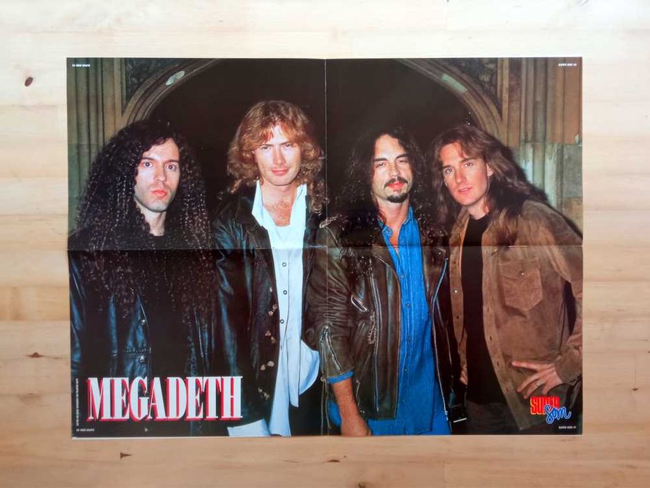 Poster Madonna + Megadeth - Super Som