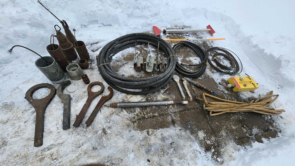 Urządzenie przeciskowe zestaw 130, kret 75, kret 160, poszerzacze