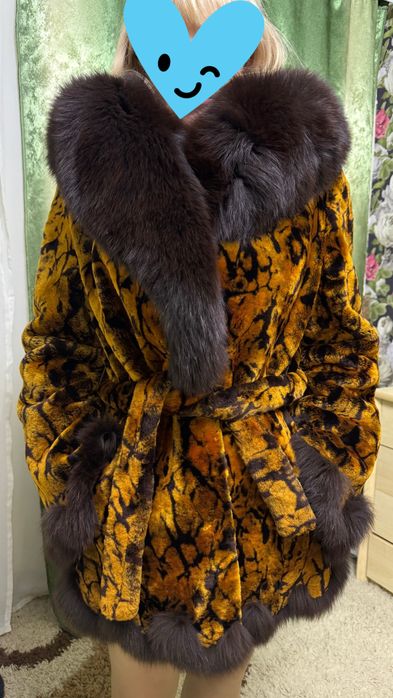 Шикарная натуральная шуба