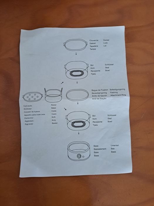 Máquina de cozer a vapor