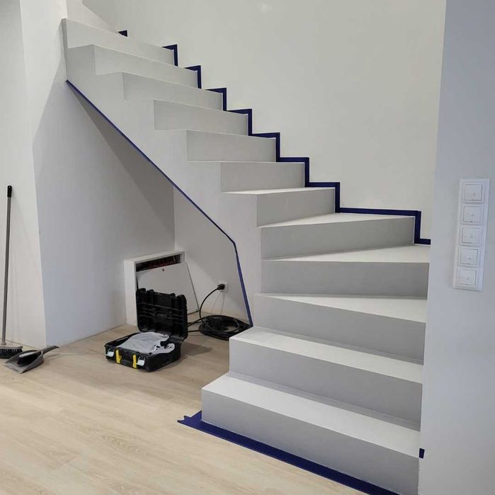 Schody z Żywicy - Mikrocementu