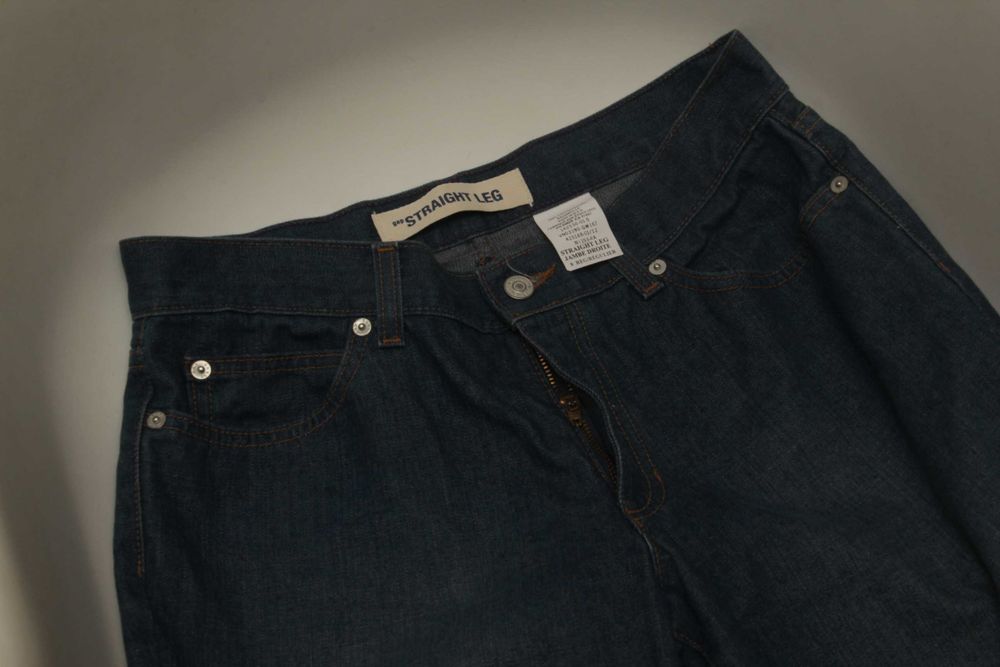 Gap 30 straight Leg джинсы made in USA dry denim