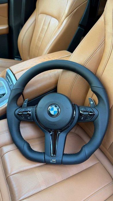BMW кермо M F-серія / E70+ | X5 X6 F10 F30 F15 | Shadow Line/ Анатомічне