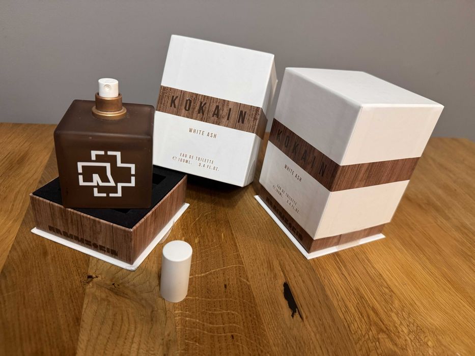 Rammstein Kokain White Ash - perfumy 100ml EdT - NOWE NIE OTWIERANE - nadanie tego samego dnia.