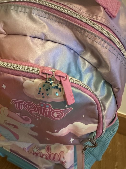 Mochila escolar Totto Unicórnio