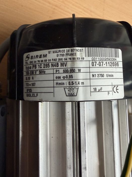 Водяний насос Sirem PB 1C 285 N4B