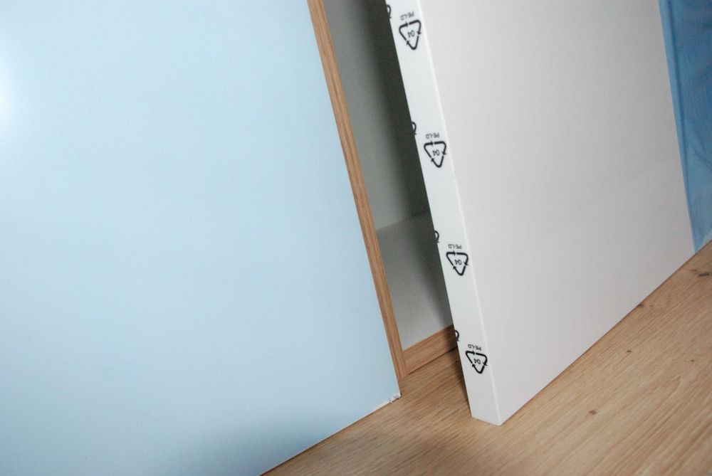 Meble kuchenne BIAŁY AKRYL HG/ARTISAN zestaw 2,8 m/b NOWE SUPER OKAZJA