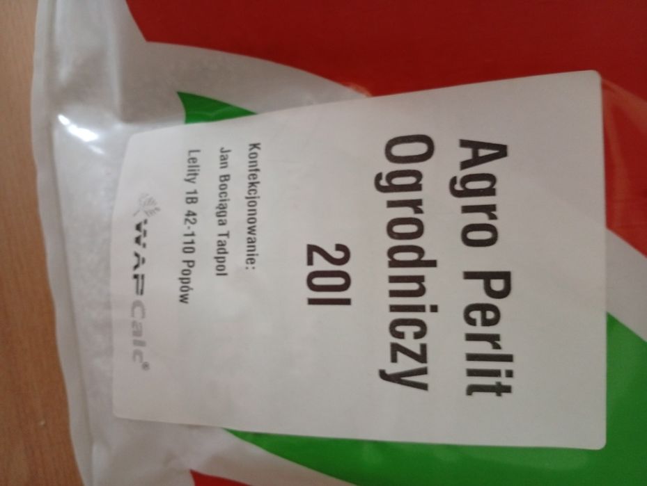 Perlit 20 l-dodatek do ziemi do kwiatów