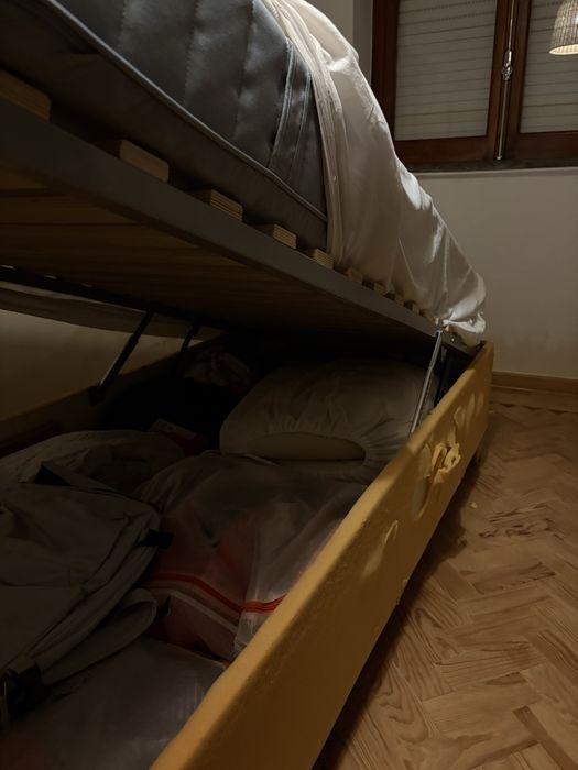 Cama sommier com colchao