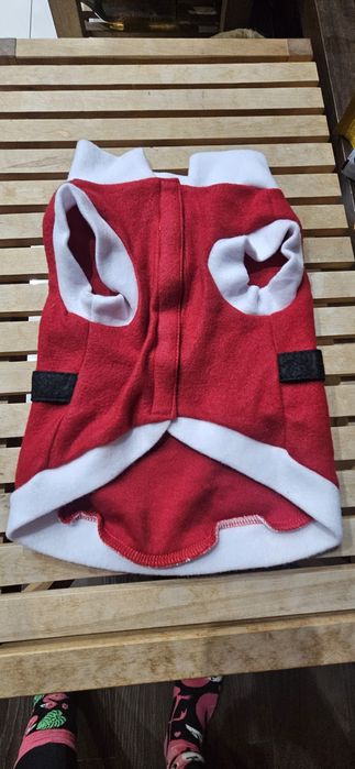 Ubranko ubranie dla psa pieska Mikołaj 35 cm nowe
