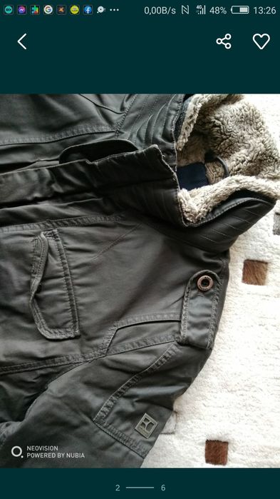 kurtka Hugo Boss Orange jesien,zima