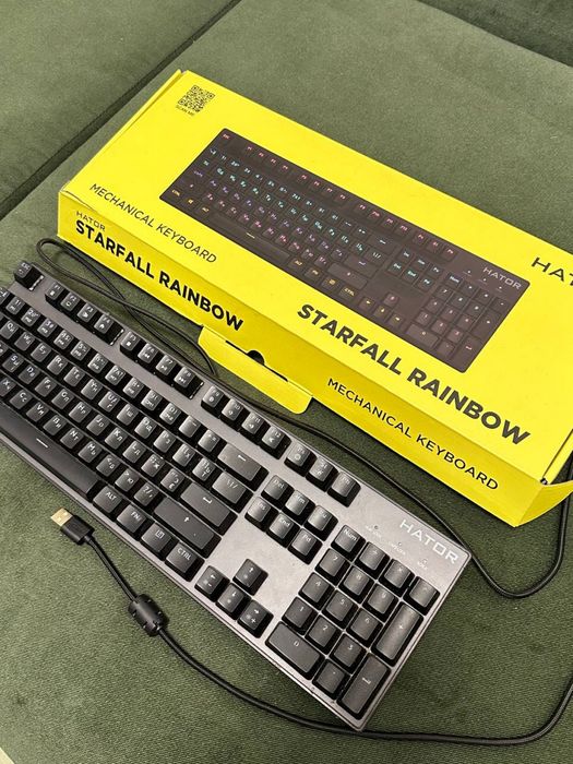 Клавіатура HATOR Starfall Rainbow сині свічі: 600 грн. - Периферійні ...