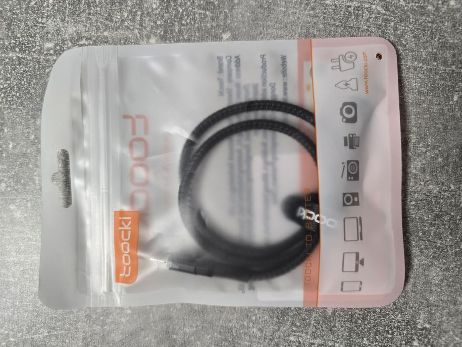 Kabel do ładowania Typ C to C 50 cm Toocki.