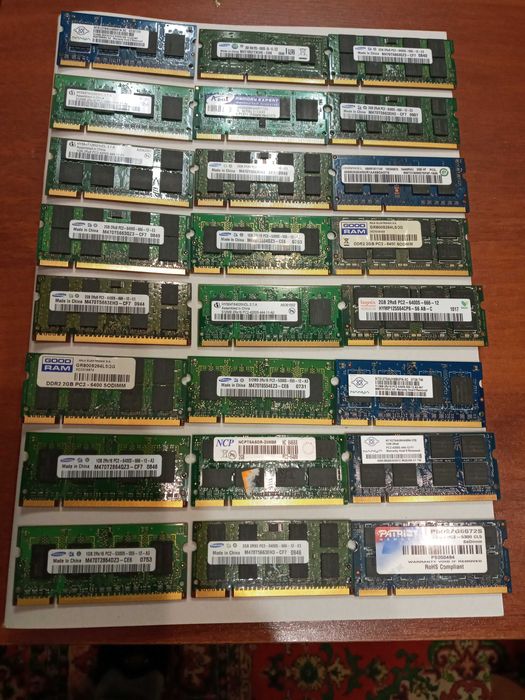 Оперативная память для ноутбуков  / ОЗУ / ДДР 2 / DDR 2