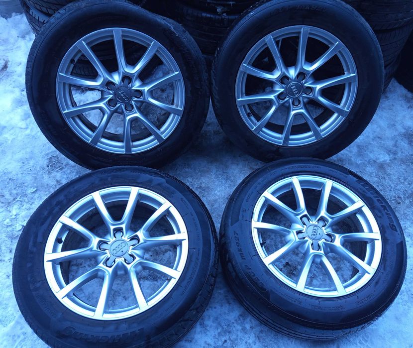 Alu Felgi Aluminiowe 18'' AUDI Q5 8R 8R0.601.025C 8.0Jx18h2 ET39