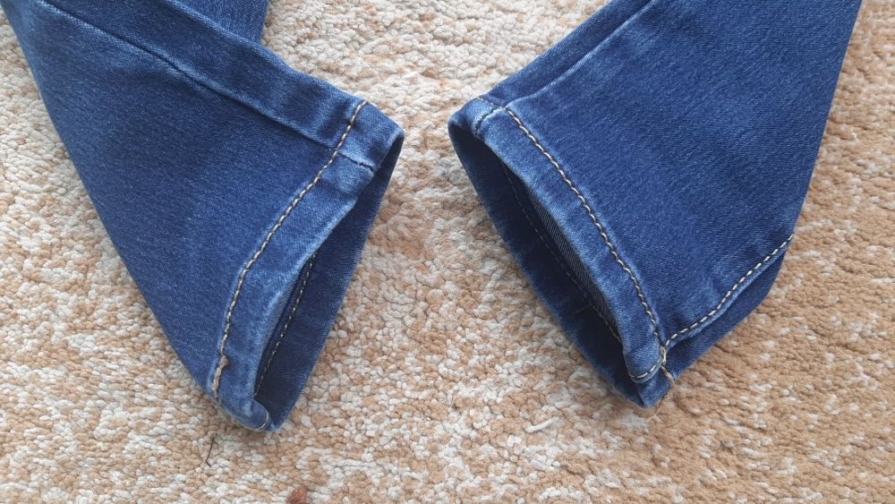 Spodnie dżinsy/jeansy dziewczęce 104