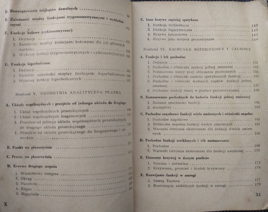 Matematyka. Wzory, definicje i tablice