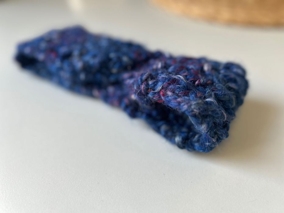 Opaska na głowę jesienno-zimowa