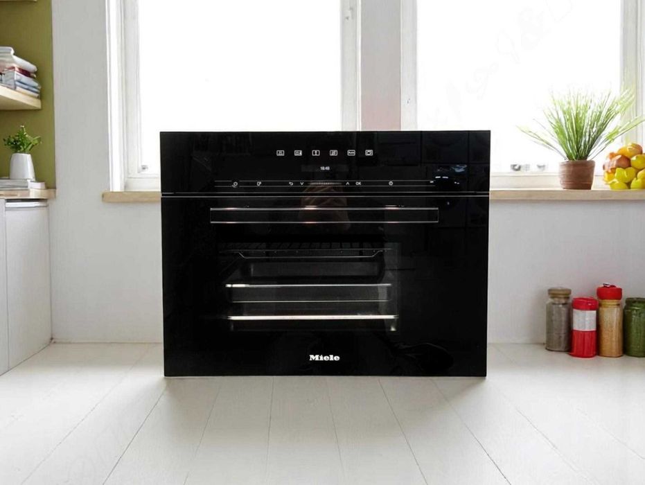 Вбудована Пароварка Miele DG 7240 Obsidian Black
