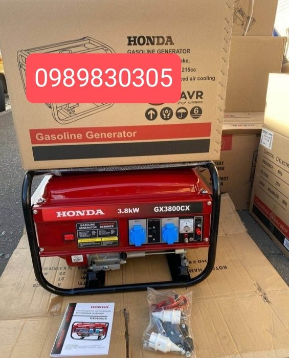 Генератор honda 3,8 Квт ‼️Мідь / однофаз