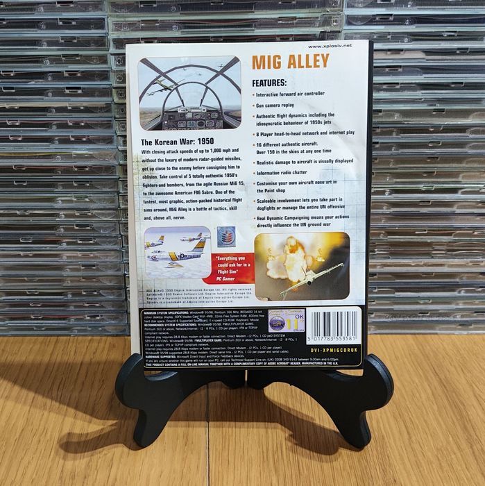 Mig Alley Xplosiv Capa Original PC