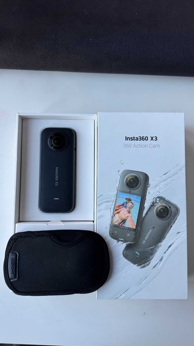Insta360 X3 + Bike Bundle | Akcesoria | Idealna do roweru | 1500 zł