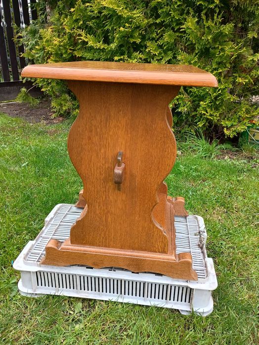 Oryginalny stolik dębowy