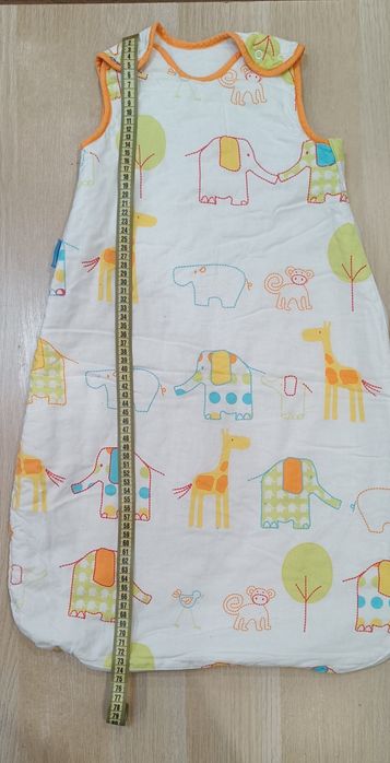 Śpiworek Grobag lekko ocieplany unisex, długość 74cm