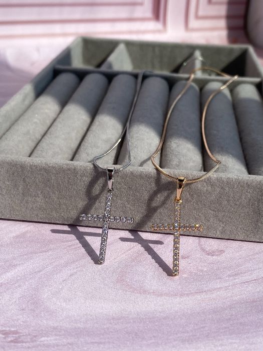 Підвіска хрестик на ланцюжку