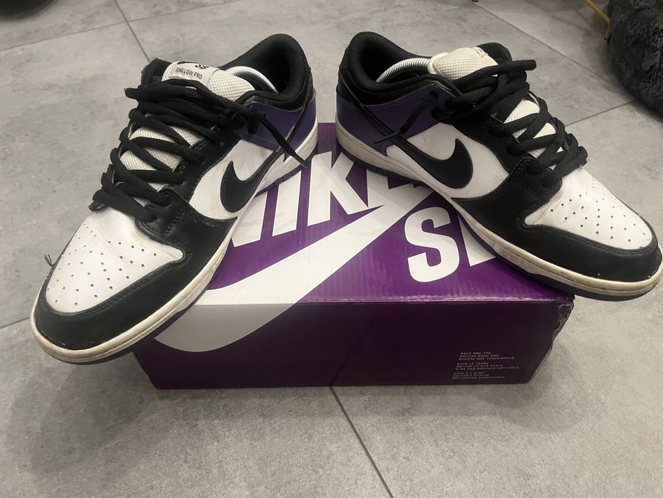 Nike SB dunk low court purple r.44