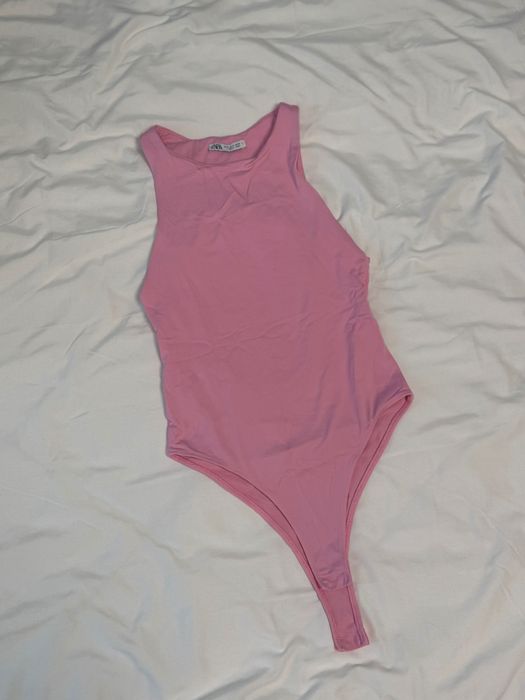 рожевий боді zara