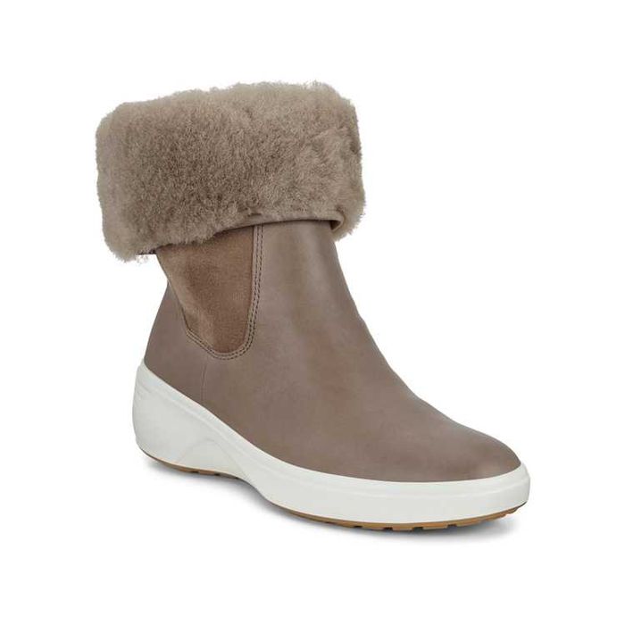 Розпродаж! Напівчоботи на танкетці ECCO SOFT 7 WEDGE