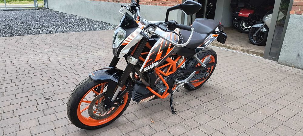 KTM DUKE 390 ABS kat. A 2 Oryginał pełen serwis do końca KODO motocykle raty transport