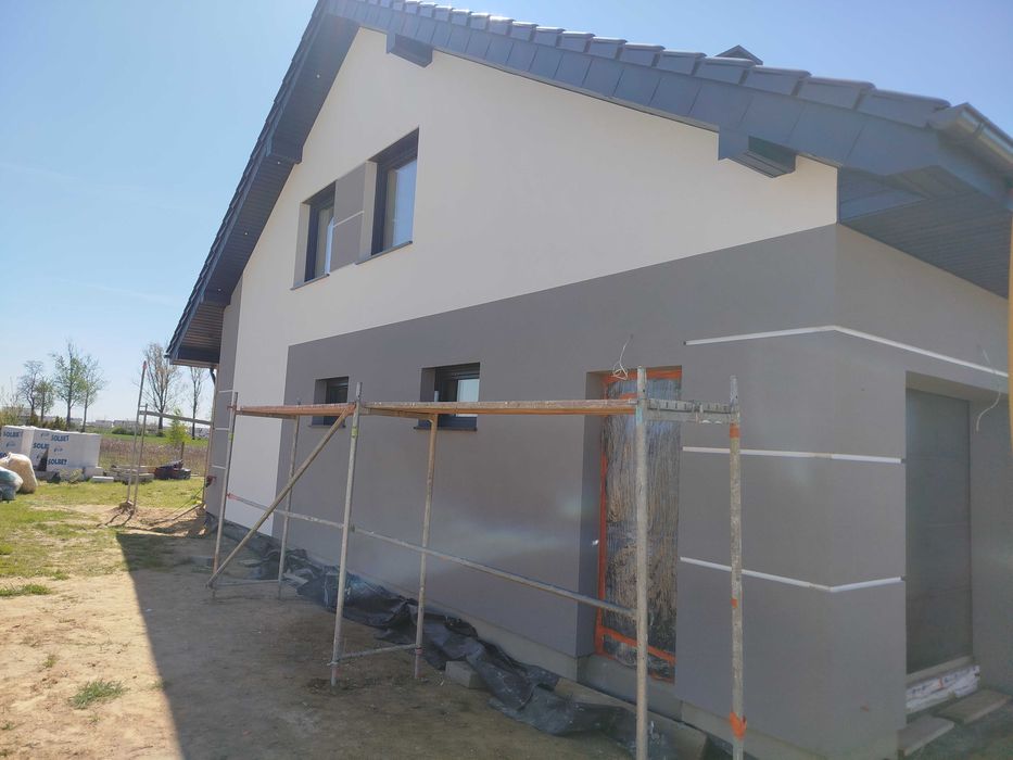 Ocieplenie domów,Docieplenia domów, Elewacje domów ,Malowanie Elewacji