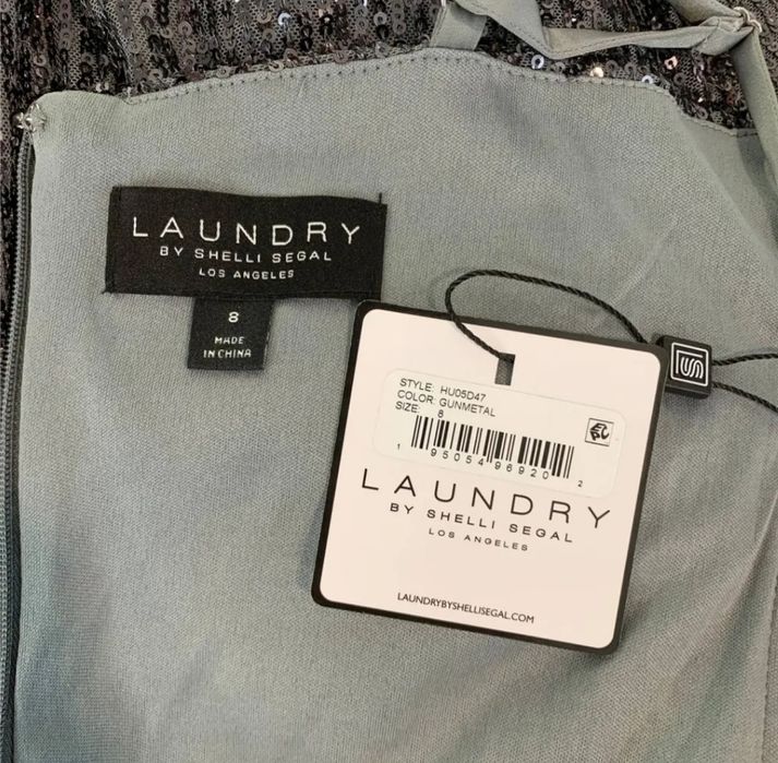 Loundry sukienka cekiny