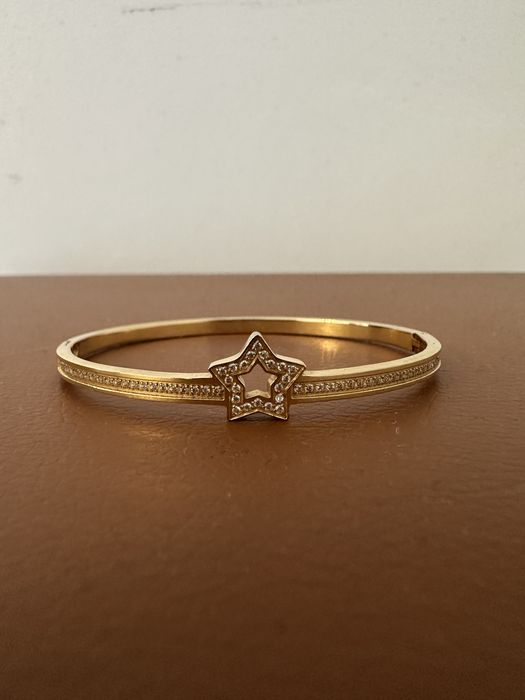 Pulseira Nomination revestida em Ouro e com pedras Zircónia