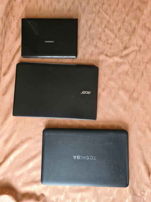 6 laptopów różnych marek