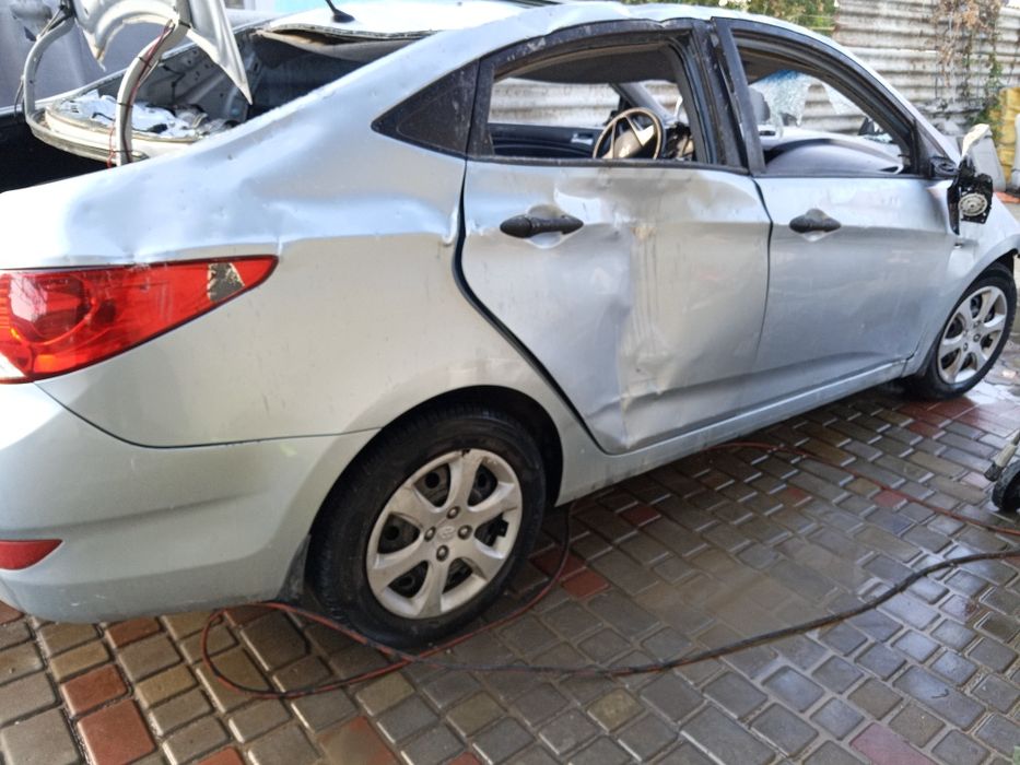 Разборка хюндай акцент, Hyundai accent 2011-2016