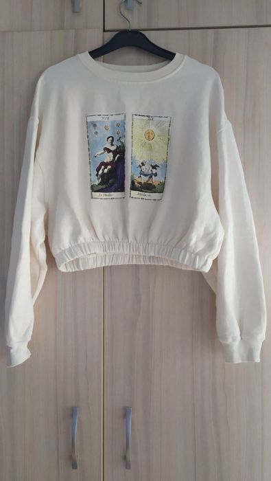 Krótka bluza oversize