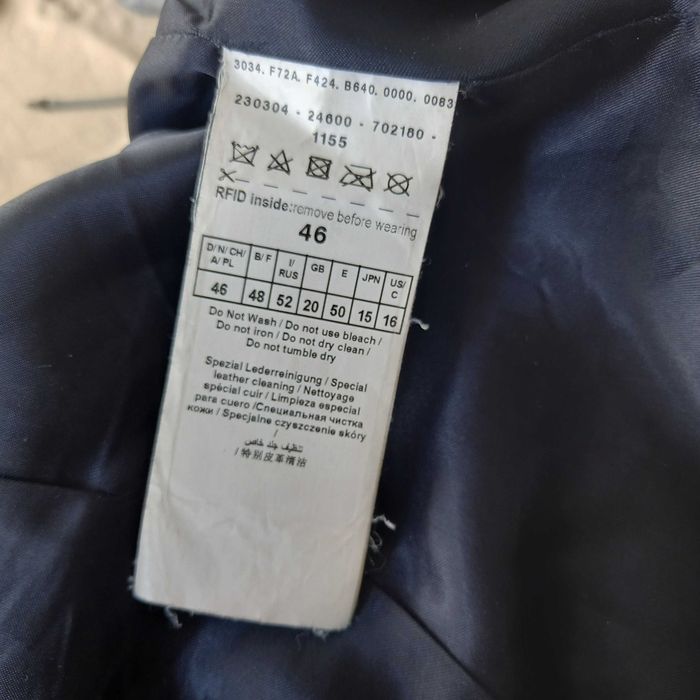 Damska skórzana kurtka TAIFUN nr 46.