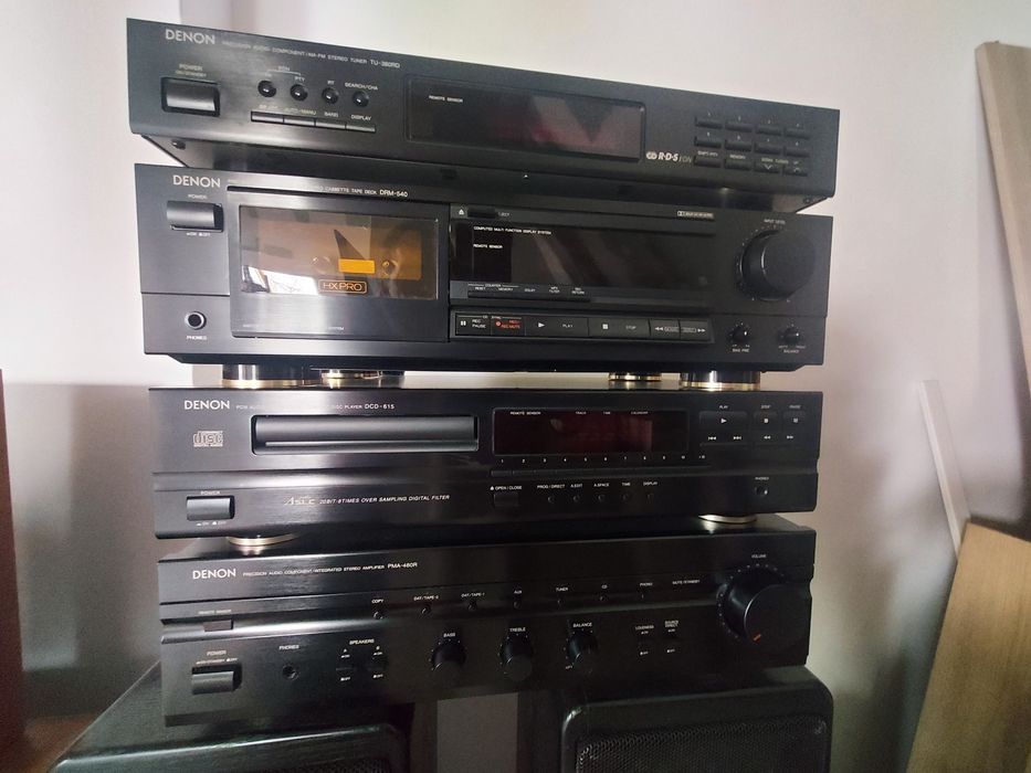Denon wzmacniacz PMA480R tuner deck cd lata 90