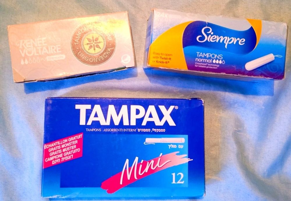 Тампони Тампакс TAMPAX віддаю безкоштовно