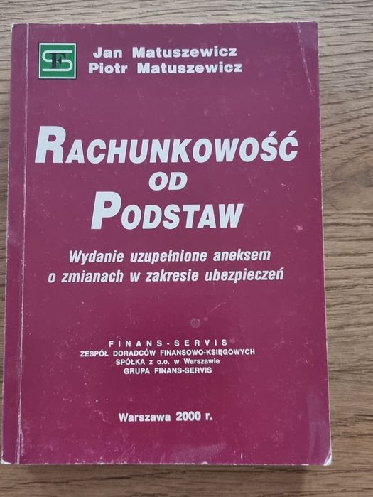 Rachunkowość od podstaw Matuszewicz