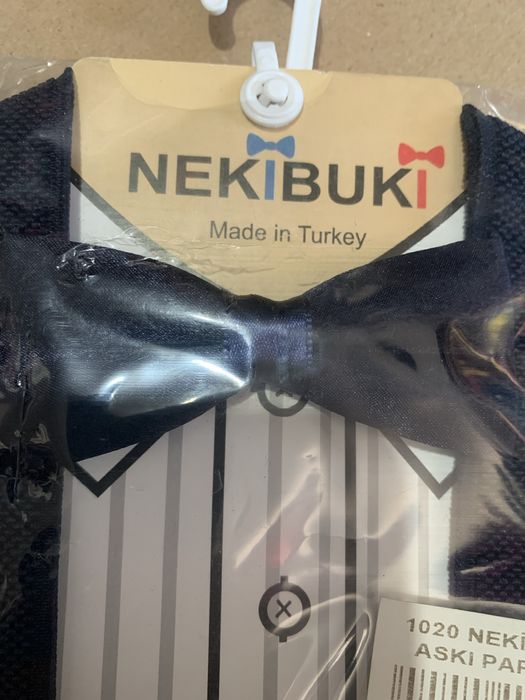 Подтяжки бабочка набор детский