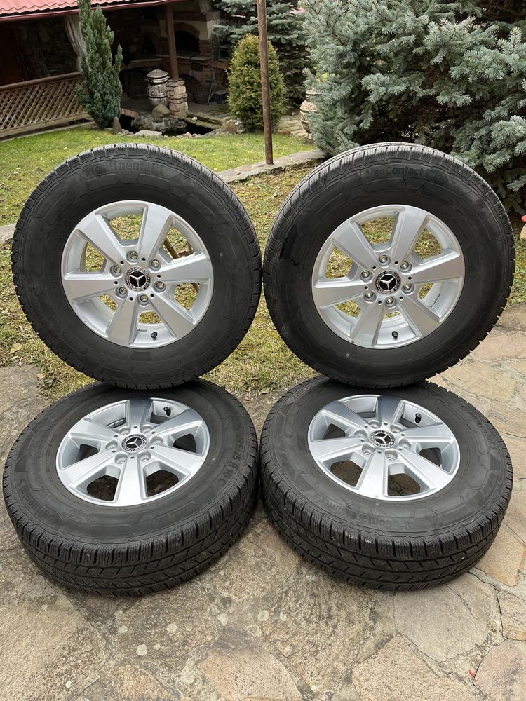 Продам колеса 225/75 R16C на оригінальних дисках Mercedes sprinter R16 ...
